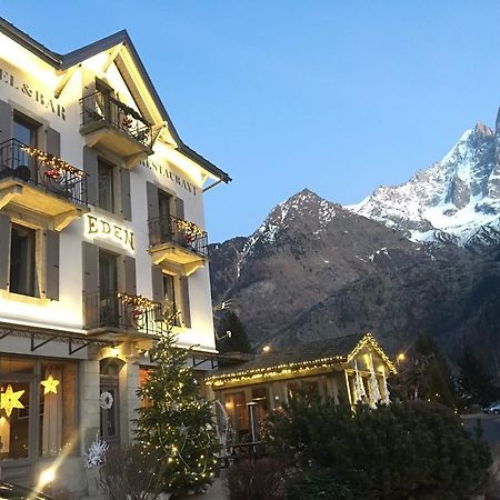 Eden Hotel, Apartments And Chalet Chamonix Les Praz ภายนอก รูปภาพ