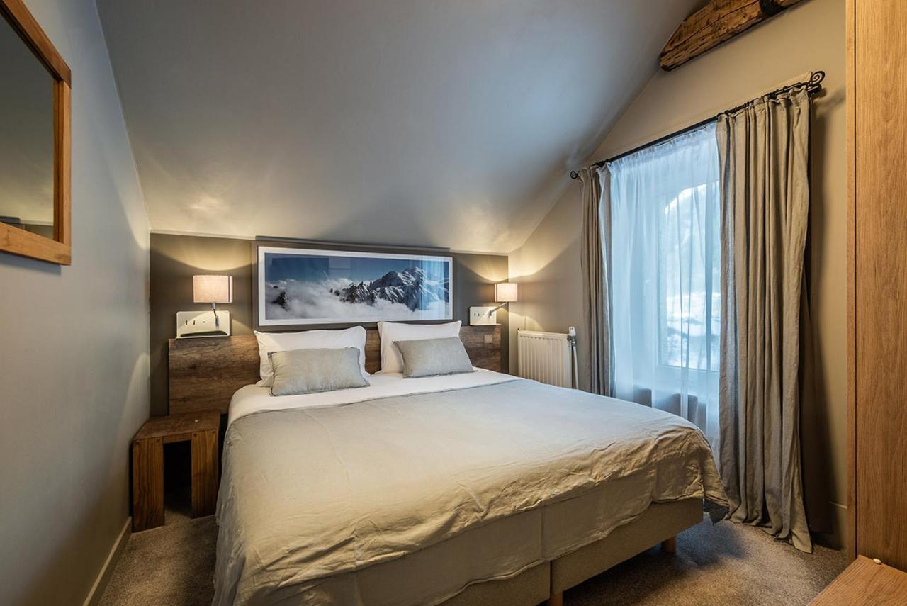 Eden Hotel, Apartments And Chalet Chamonix Les Praz ภายนอก รูปภาพ