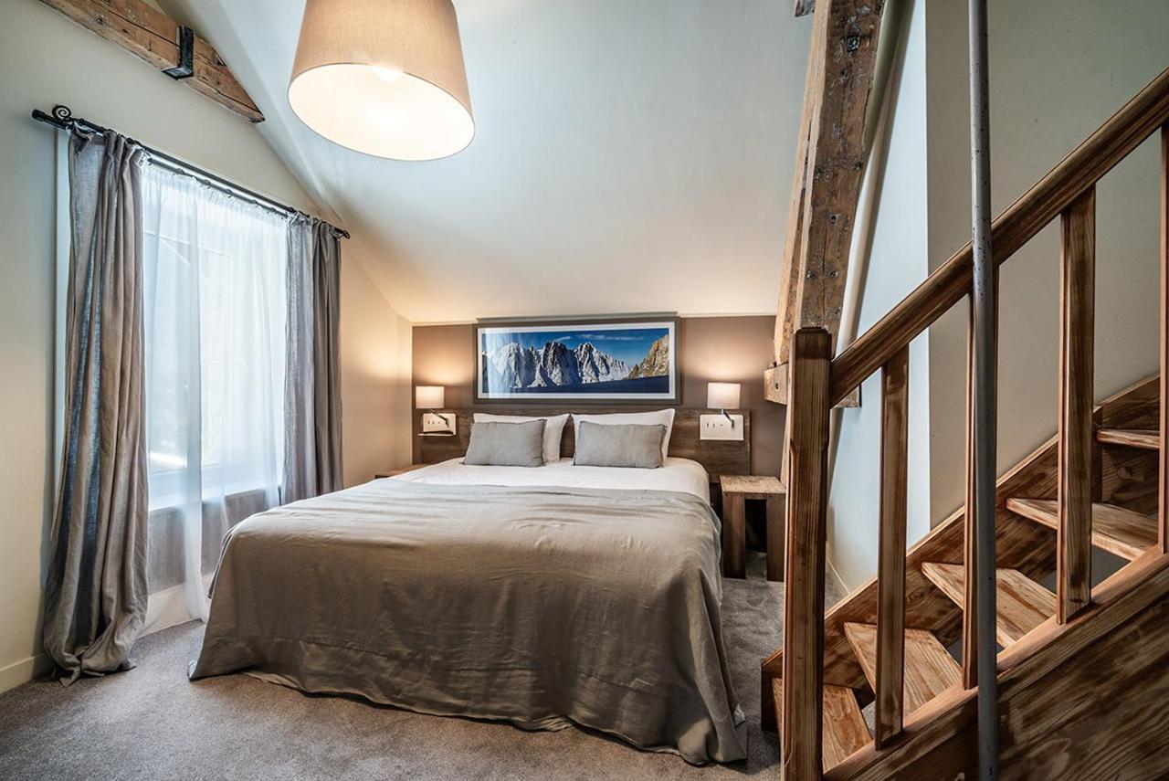 Eden Hotel, Apartments And Chalet Chamonix Les Praz ภายนอก รูปภาพ