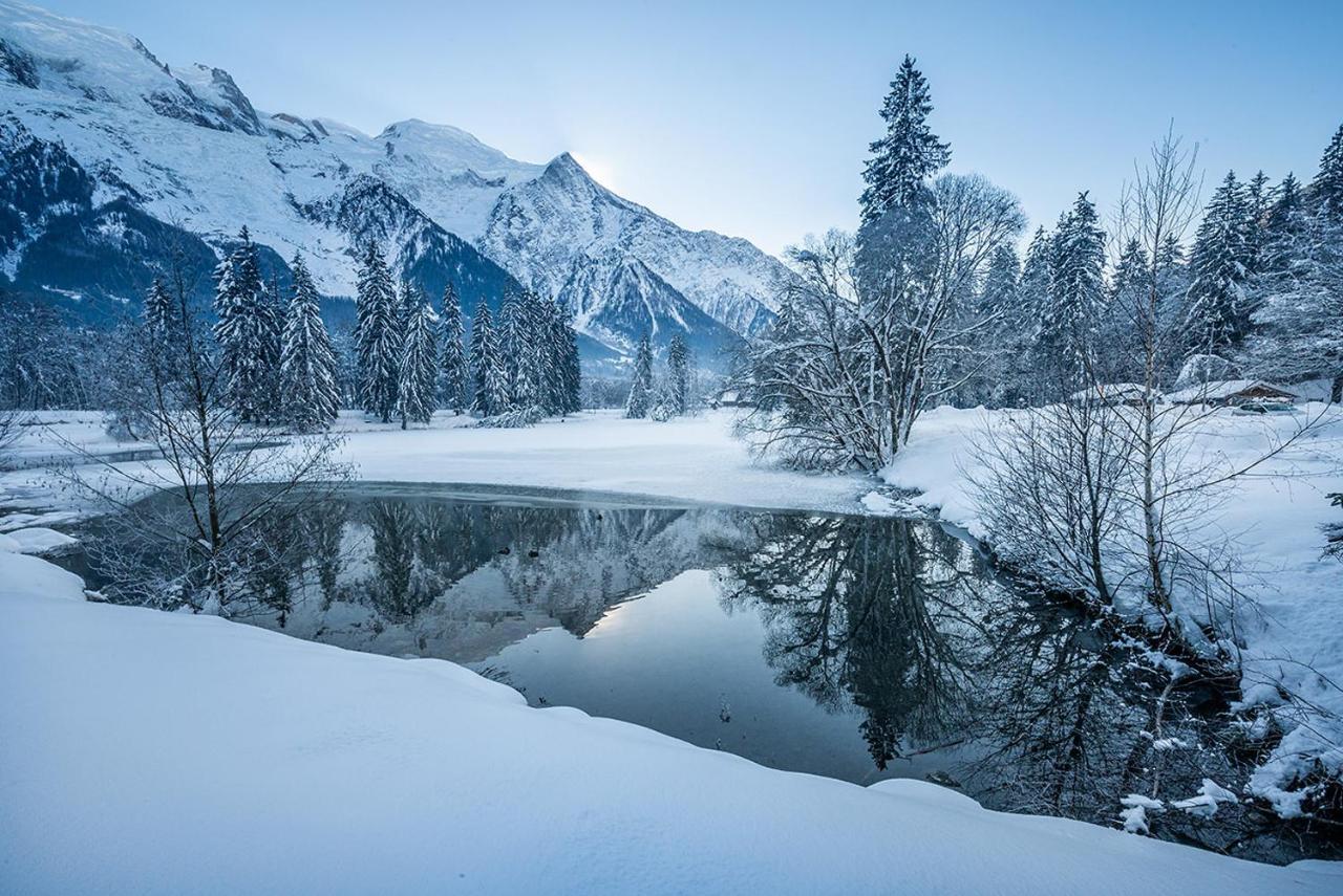 Eden Hotel, Apartments And Chalet Chamonix Les Praz ภายนอก รูปภาพ