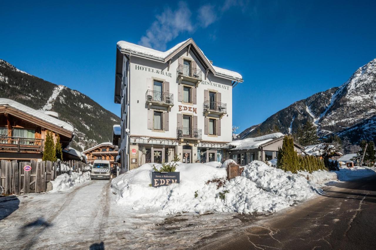 Eden Hotel, Apartments And Chalet Chamonix Les Praz ภายนอก รูปภาพ