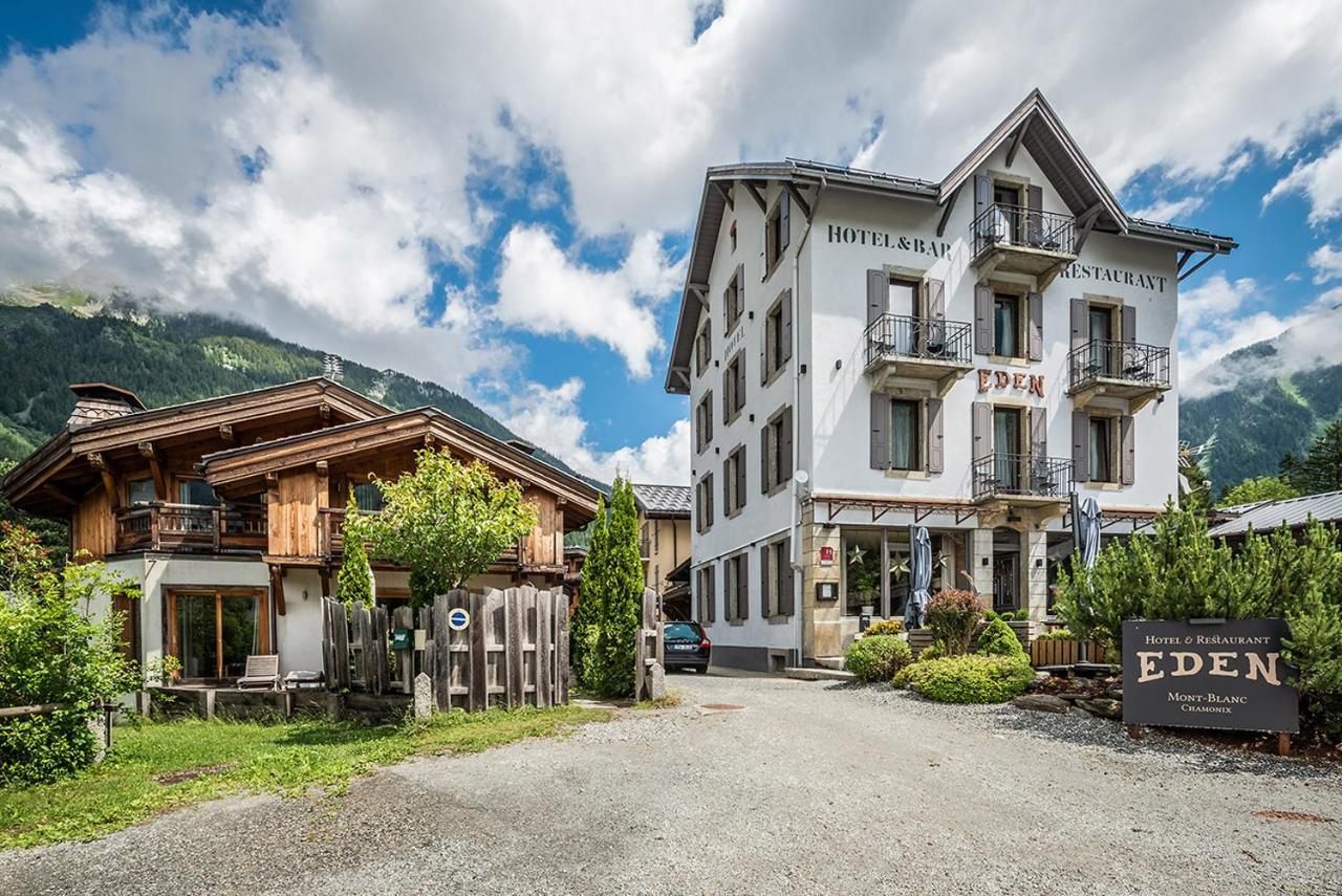 Eden Hotel, Apartments And Chalet Chamonix Les Praz ภายนอก รูปภาพ