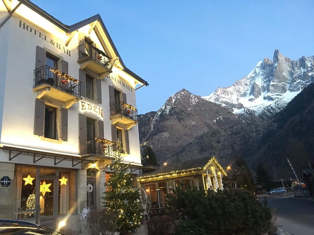 Eden Hotel, Apartments And Chalet Chamonix Les Praz ภายนอก รูปภาพ